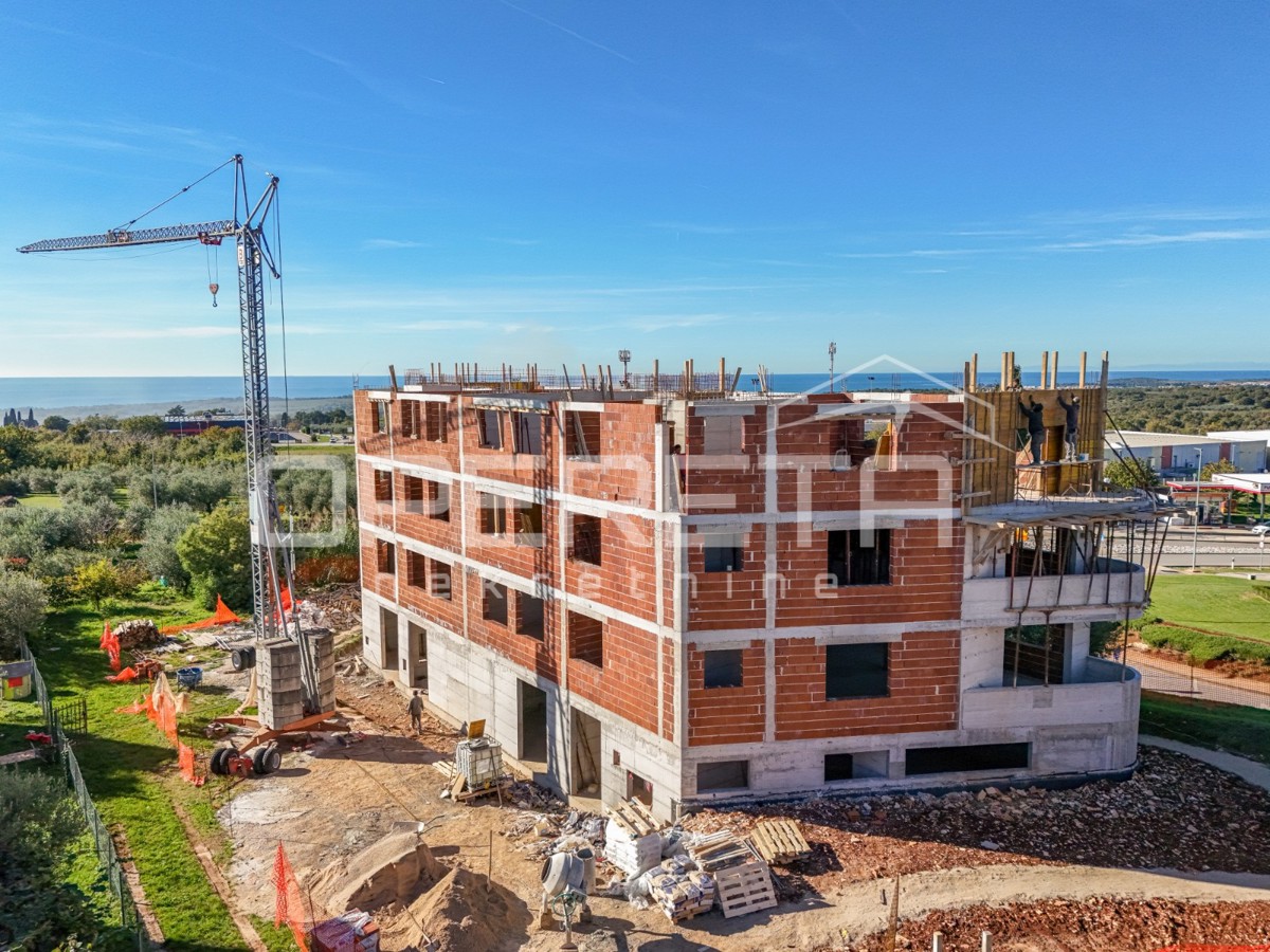 ISTRIA, POREČ (DINTORNI) - Appartamenti in costruzione con vista mare