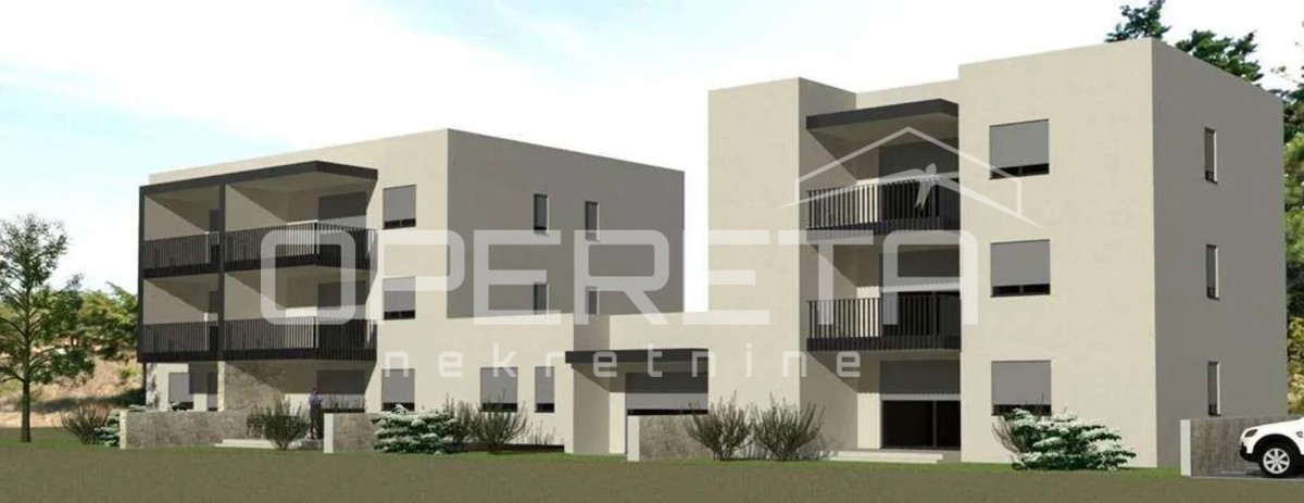 Nuova costruzione - Appartamento bilocale, 1° piano, 78 m², Zaton, Zara
