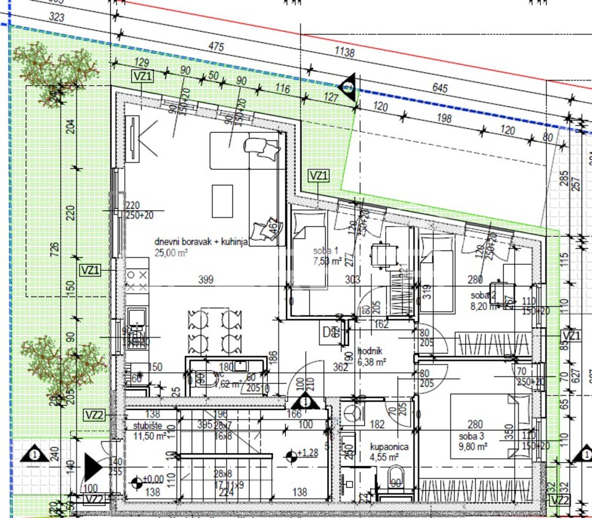 Vendita, Appartamento, Rudeš, Jezerska ulica, 4l, 68m2