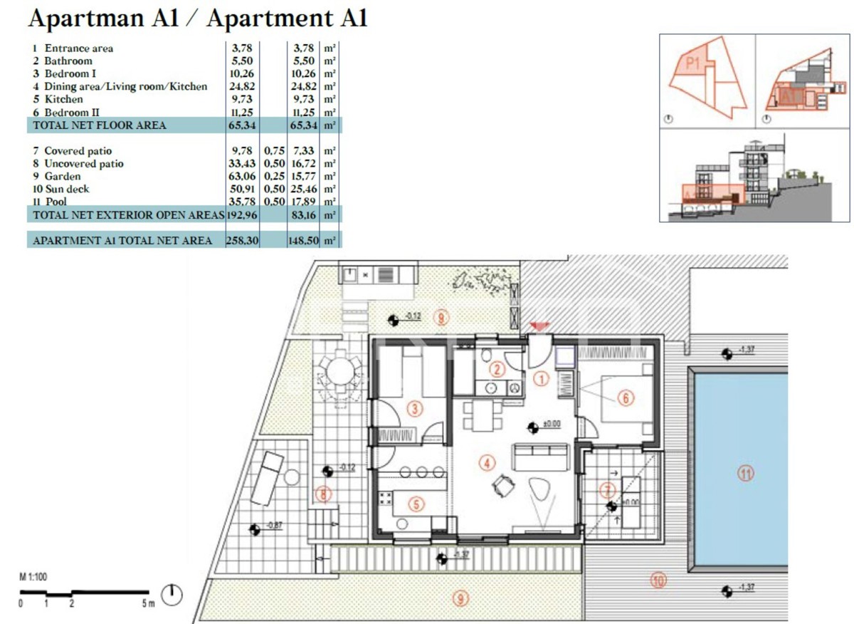 Vendita, Appartamento, Primošten, Šibenska bb, 3l, 157m2