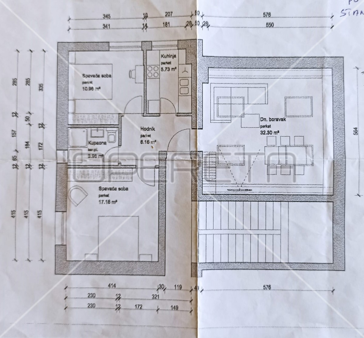 Vendita, Appartamento, Centar, Vlaška, 2l, 49m2