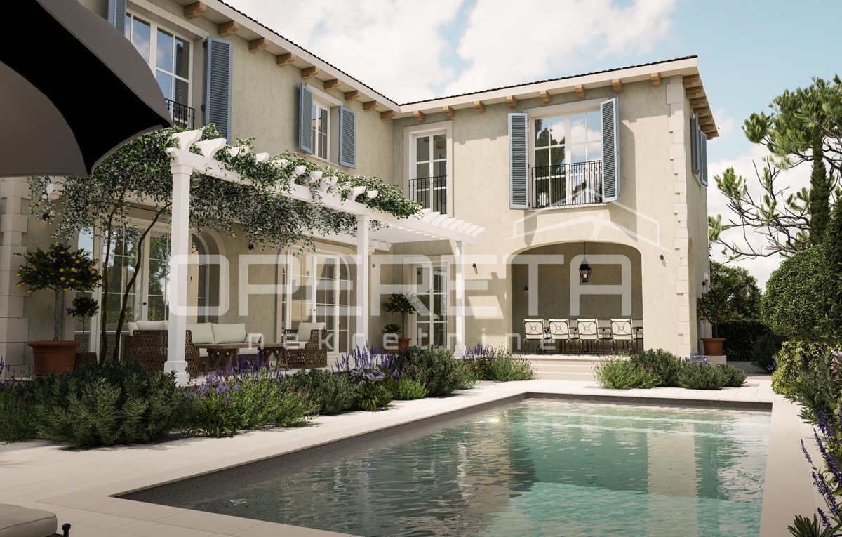 ISTRIA, KANFANAR (MRGANI) - Terreno edificabile con permesso di costruzione in vigore