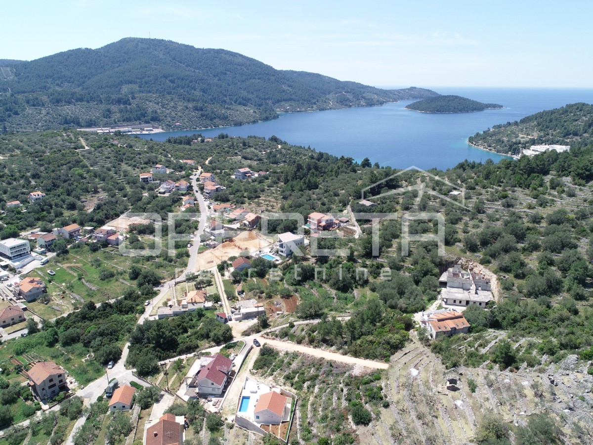 Terreno edificabile 475 m2 a Vela Luka – posizione attraente