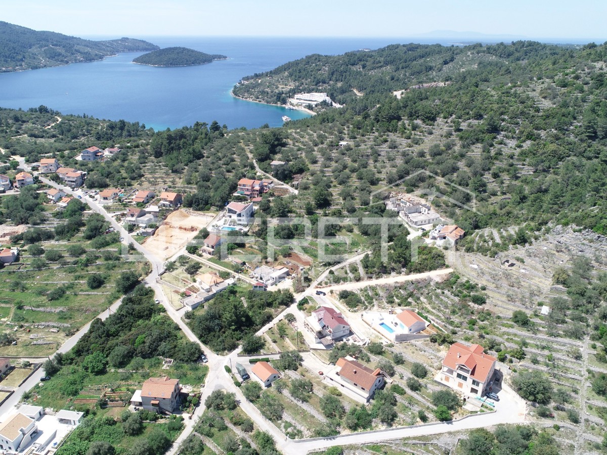 Terreno edificabile 475 m2 a Vela Luka – posizione attraente