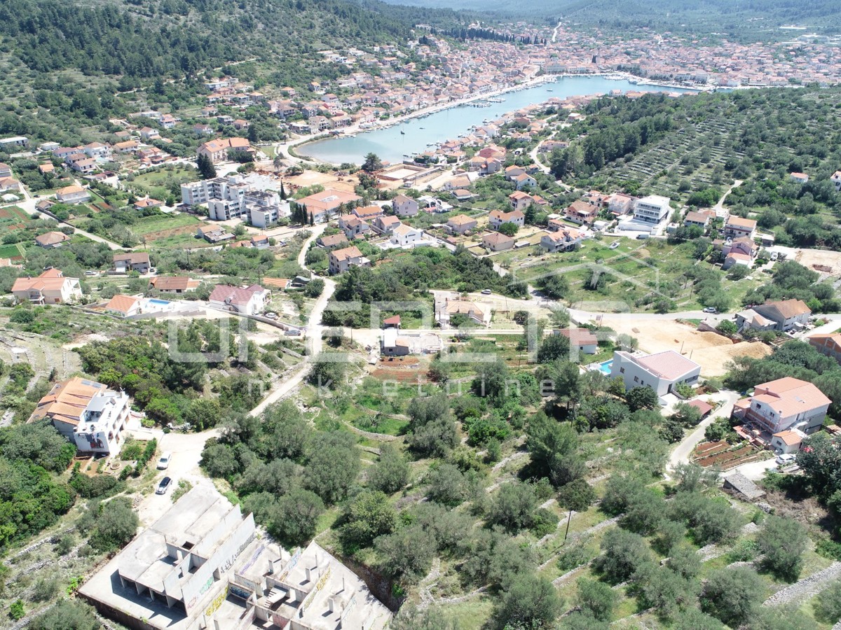 Terreno edificabile 475 m2 a Vela Luka – posizione attraente
