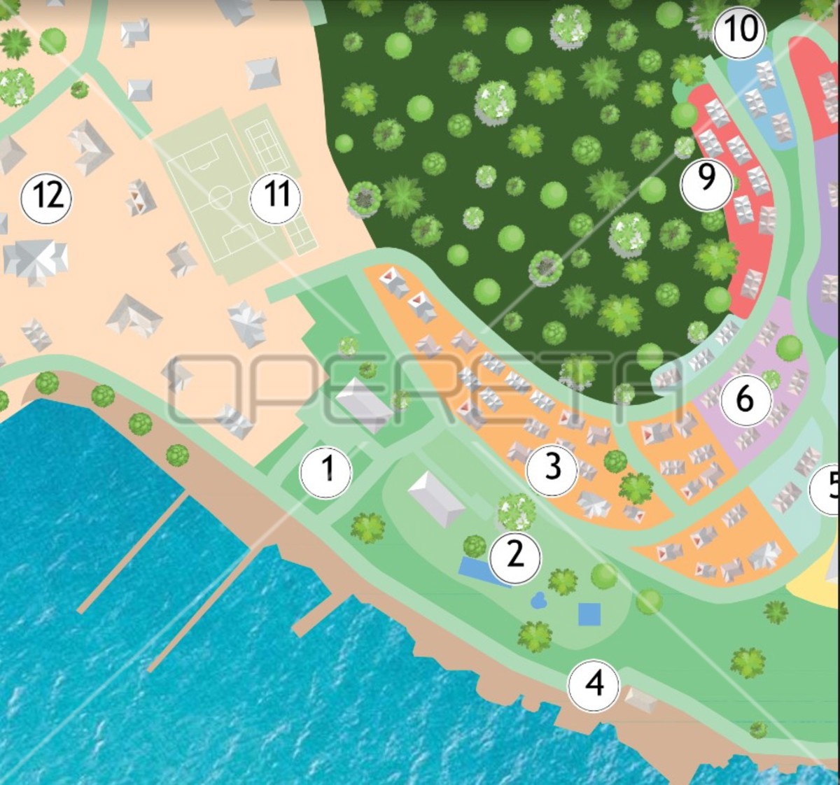 KUKLJICA, ISOLA UGLJAN (DINTORNI DI ZARA), appartamenti ristrutturati