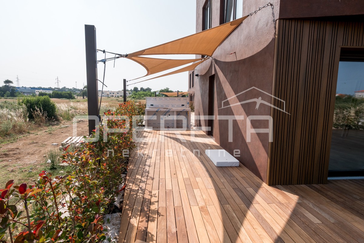 Casa a Nin: piscina, sauna, giardino e costruzione sostenibile in uno, A3