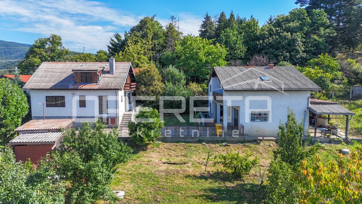 VENDITA, REMETE, REMETSKI KAMENJAK, 2 CASE INDIPENDENTI SU UN TERRENO DI 1440m2.