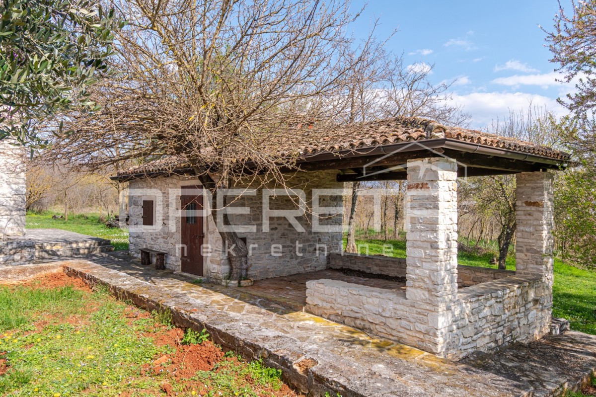 Buje, Kaštel - proprietà di 1909 m2 con destinazione commerciale e alloggio