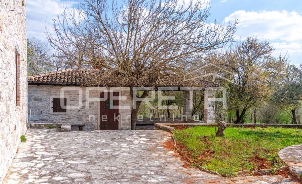 Buje, Kaštel - proprietà di 1909 m2 con destinazione commerciale e alloggio