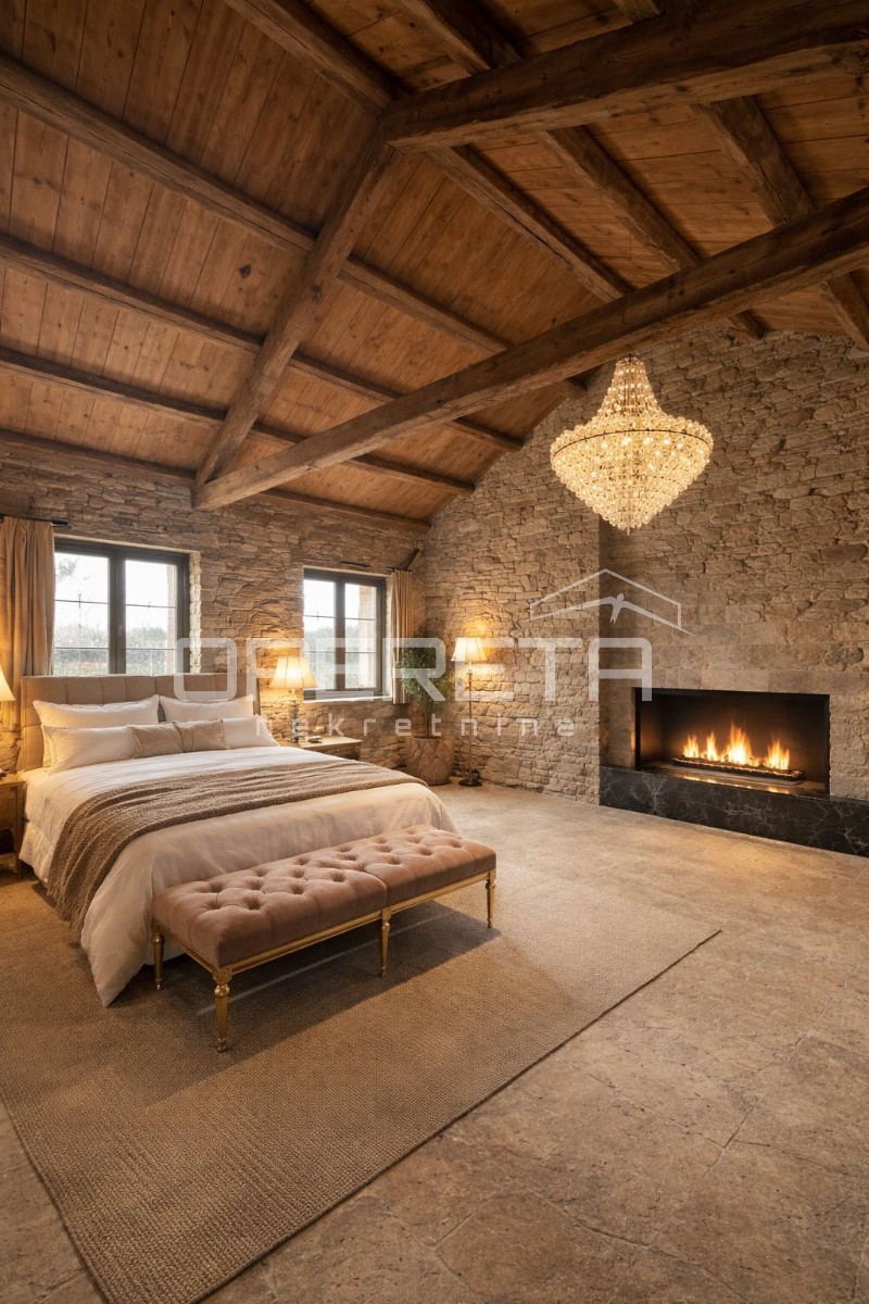 Buje, Kaštel - proprietà di 1909 m2 con destinazione commerciale e alloggio