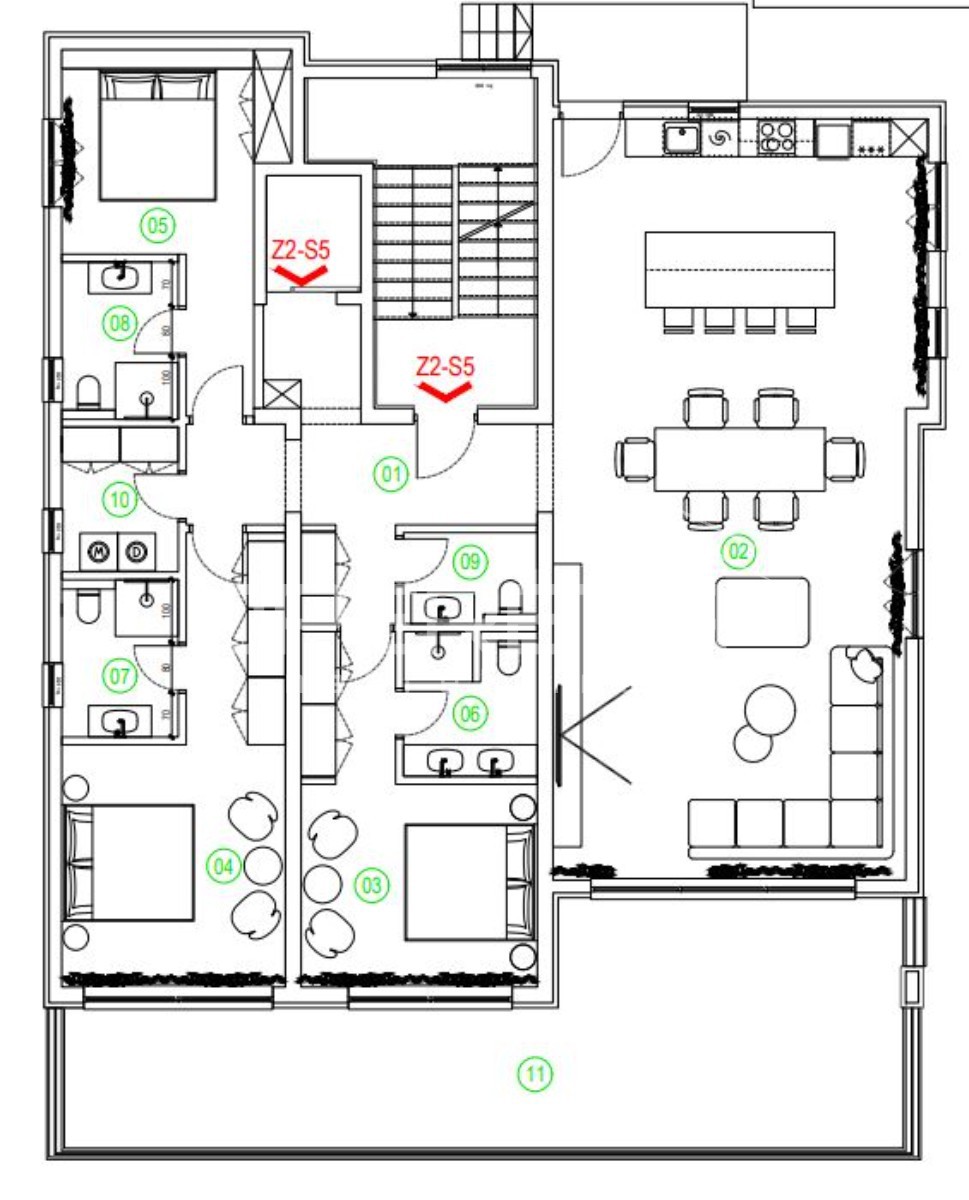 MAKARSKA – appartamento esclusivo con vista panoramica e piscina privata