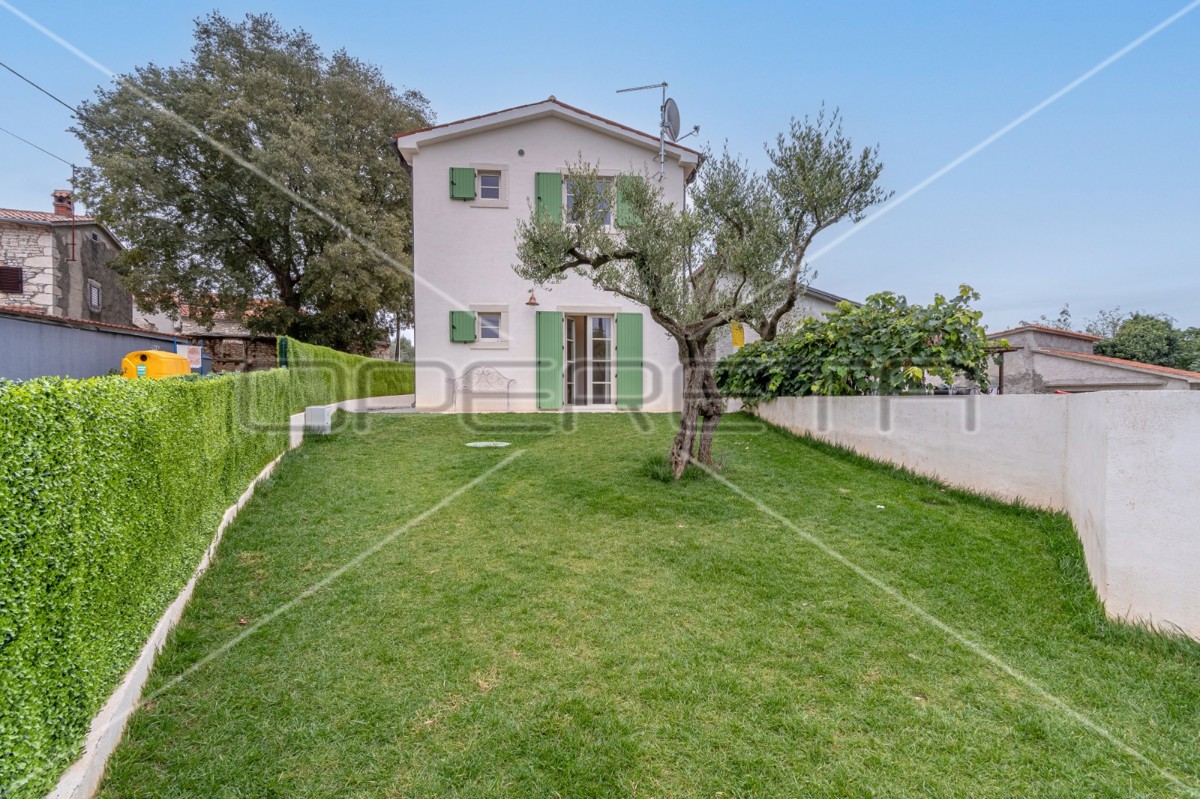 Istria, Barban - dintorni, nuova casa in stile rustico, 2SS, piscina