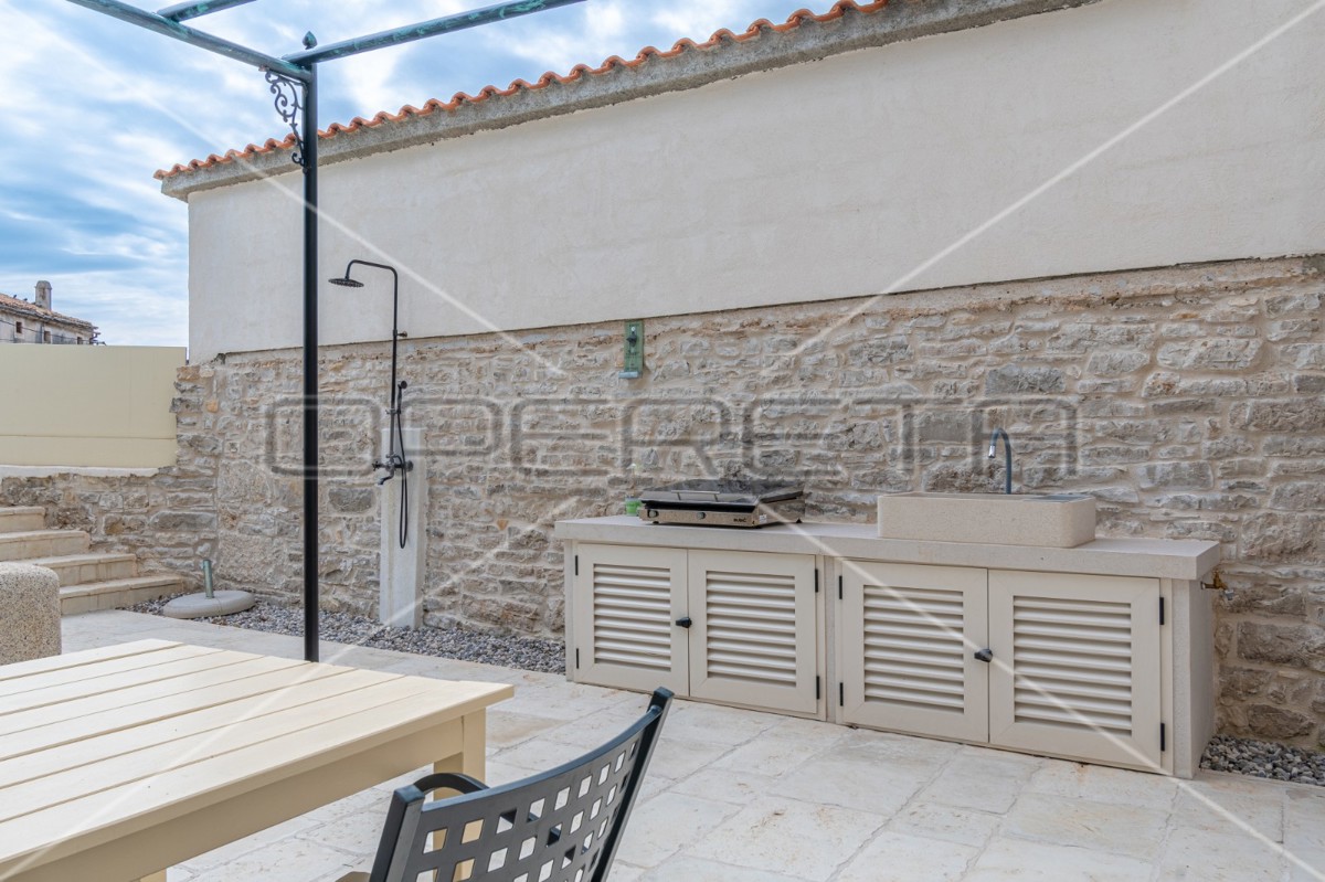 Istria, Barban - dintorni, nuova casa in stile rustico, 2SS, piscina