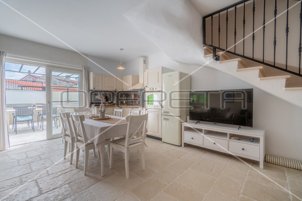 Istria, Barban - dintorni, nuova casa in stile rustico, 2SS, piscina