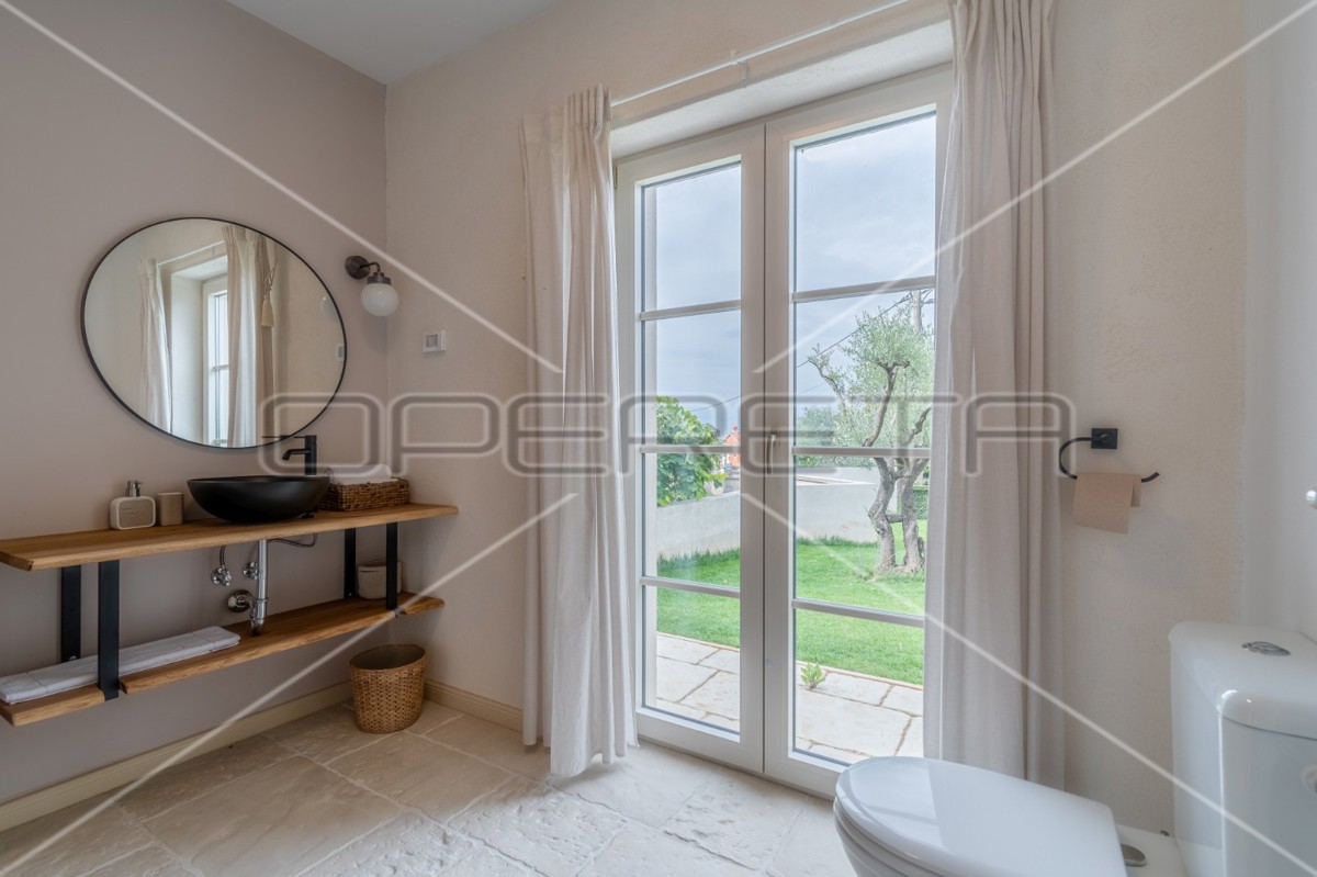 Istria, Barban - dintorni, nuova casa in stile rustico, 2SS, piscina