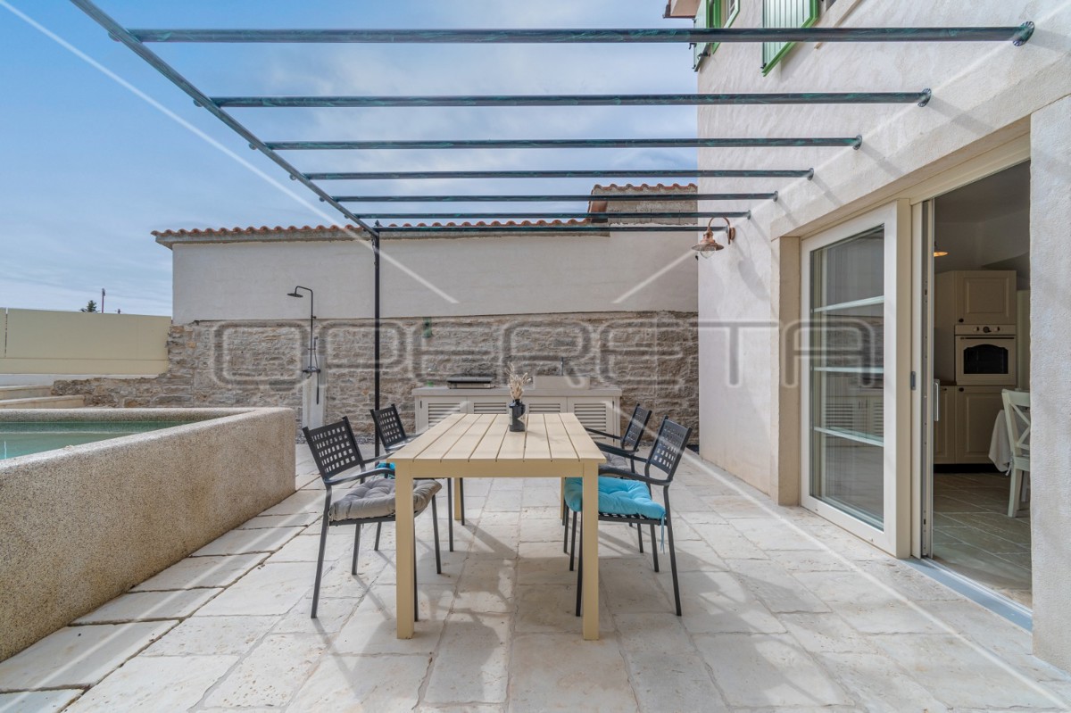 Istria, Barban - dintorni, nuova casa in stile rustico, 2SS, piscina