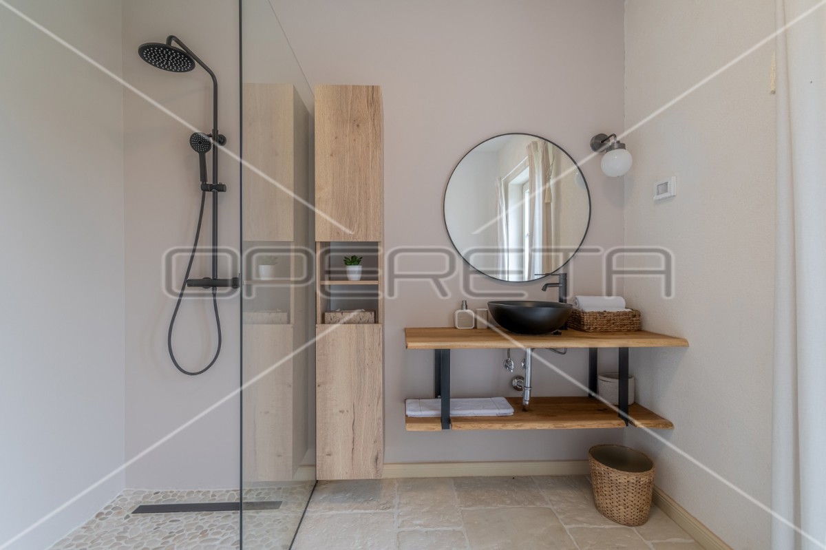 Istria, Barban - dintorni, nuova casa in stile rustico, 2SS, piscina