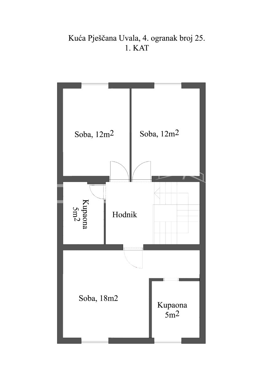Casa con piscina, vista mare, a 200m dalla spiaggia