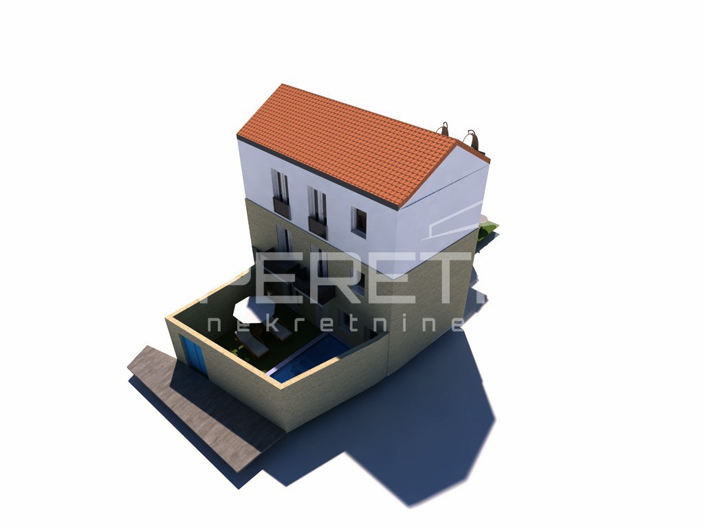 Tisno, Casa moderna 168m2 - nuova costruzione nel centro stesso