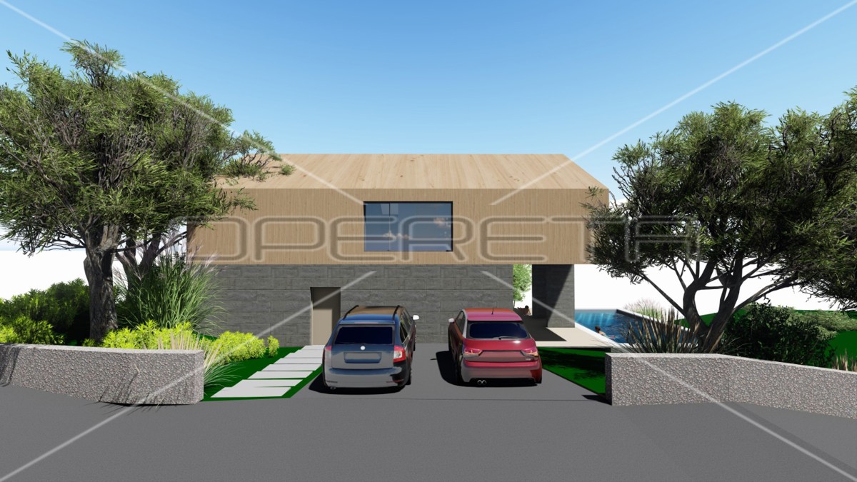 Esclusivo progetto di villa di 230 m² sul fiume Kupa – tranquillità, privacy e alto potenziale d’investimento