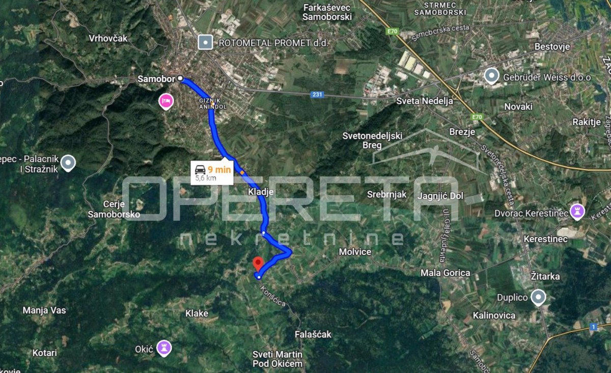 Konšćica, Konšćica, 872,00 m2, 160.000,00 EUR