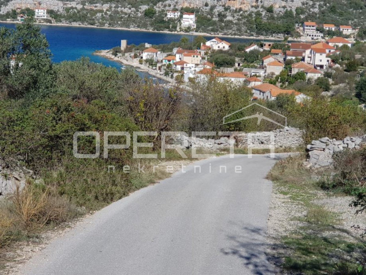 Terreno edificabile con vista mare, Drvenik Veliki vicino a Trogir