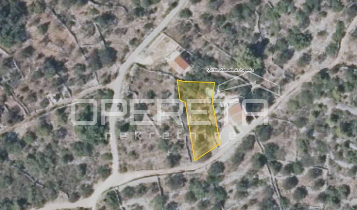 Terreno edificabile con vista mare, Drvenik Veliki vicino a Trogir