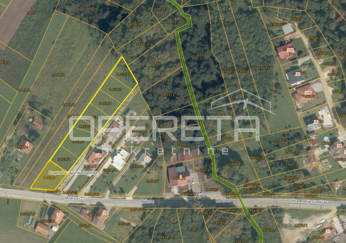 Mokrice , Oroslavje, 4.295,00 m2, 249.000,00 EUR
