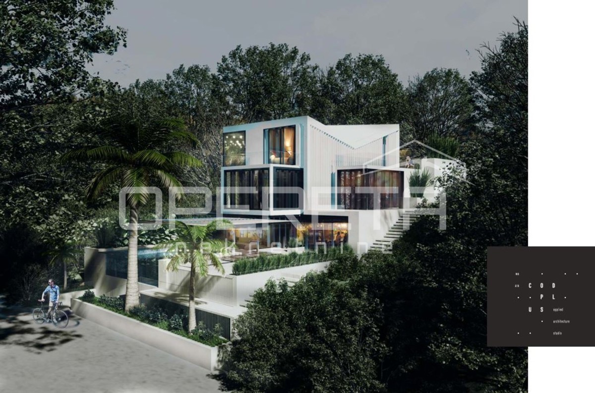 Terreno edificabile di 340 m2 con vista mare, Tri Porte, Korčula