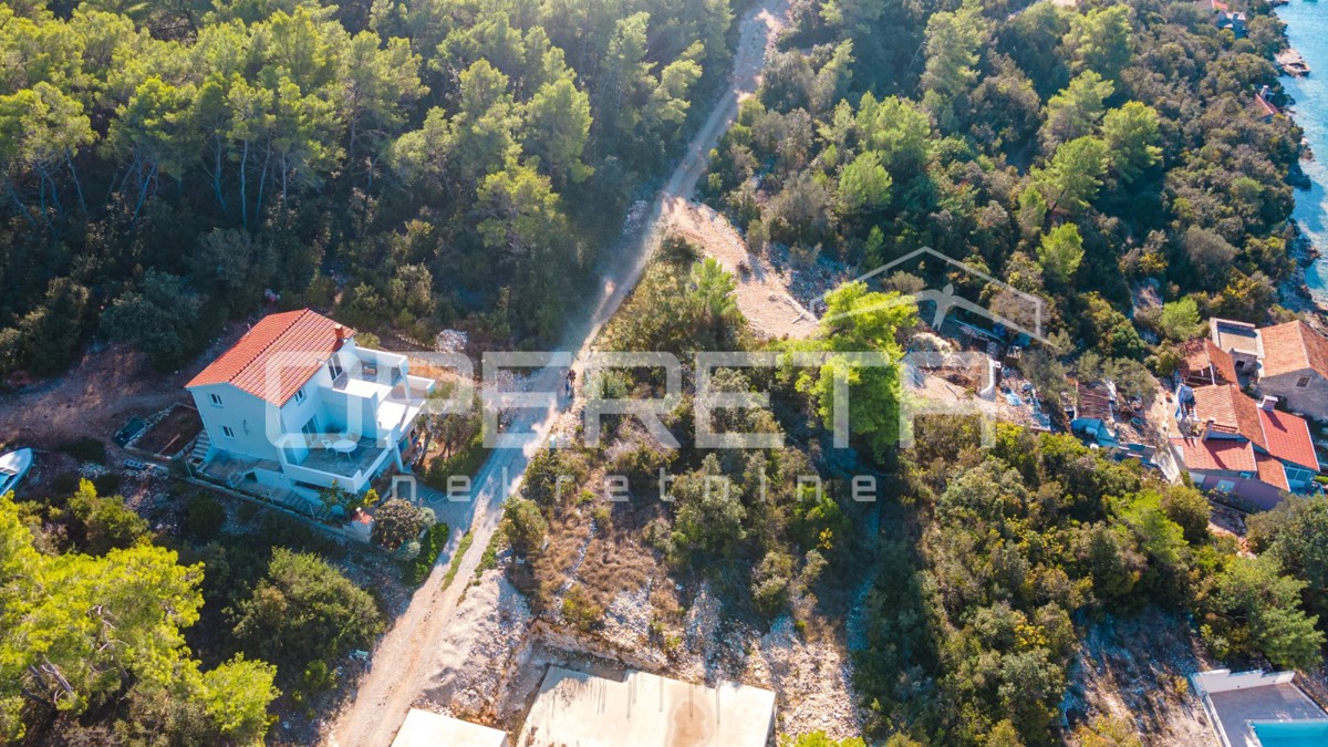 Terreno edificabile di 340 m2 con vista mare, Tri Porte, Korčula