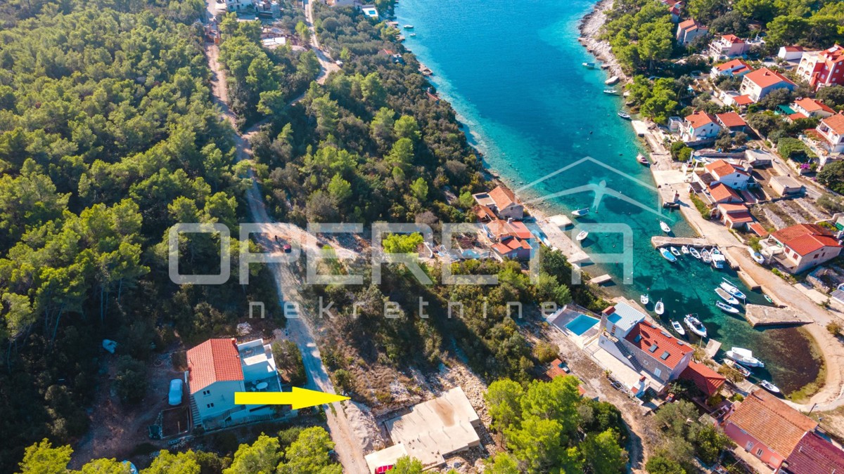 Terreno edificabile di 340 m2 con vista mare, Tri Porte, Korčula