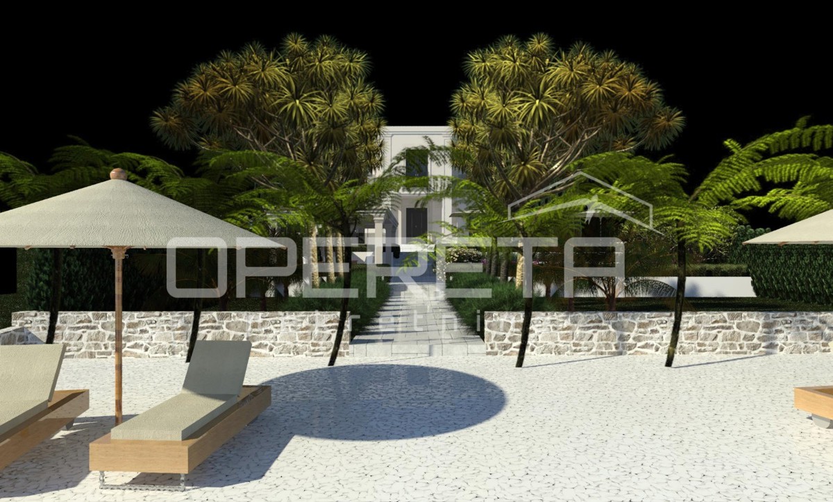 Pašman - terreno edificabile di 1157 m², prima fila sul mare