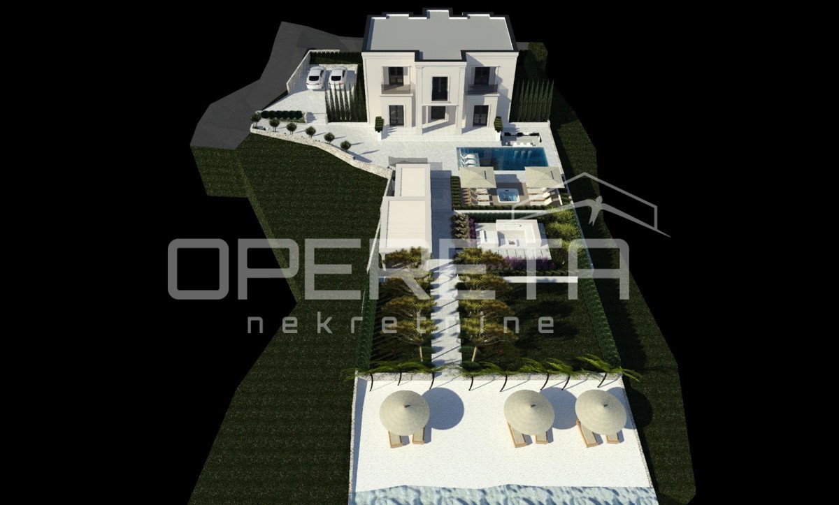 Pašman - terreno edificabile di 1157 m², prima fila sul mare