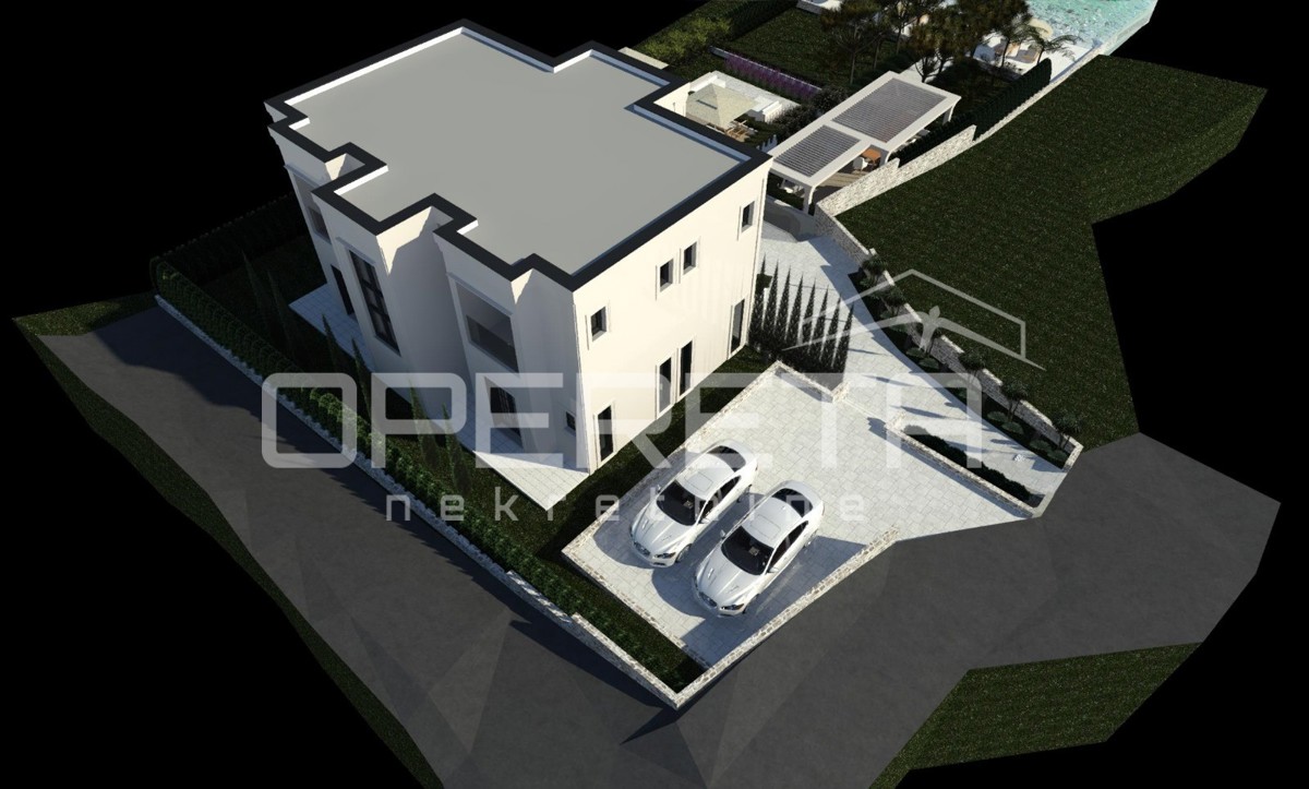 Pašman - terreno edificabile di 1157 m², prima fila sul mare