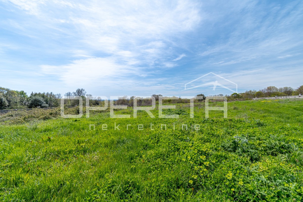 Istria, Mrgani-terreno edificabile con vista mare