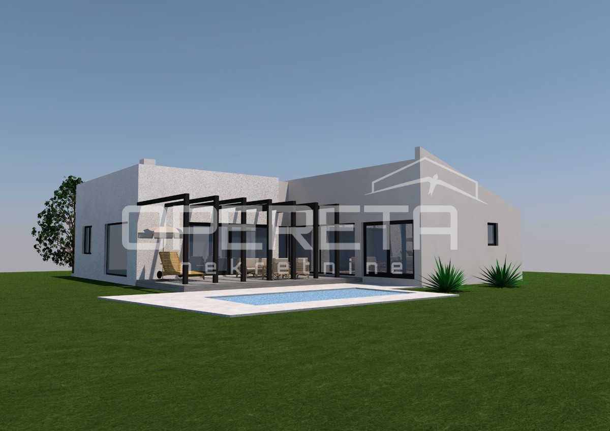 Istria, Žminj – dintorni, terreno con permesso di costruzione