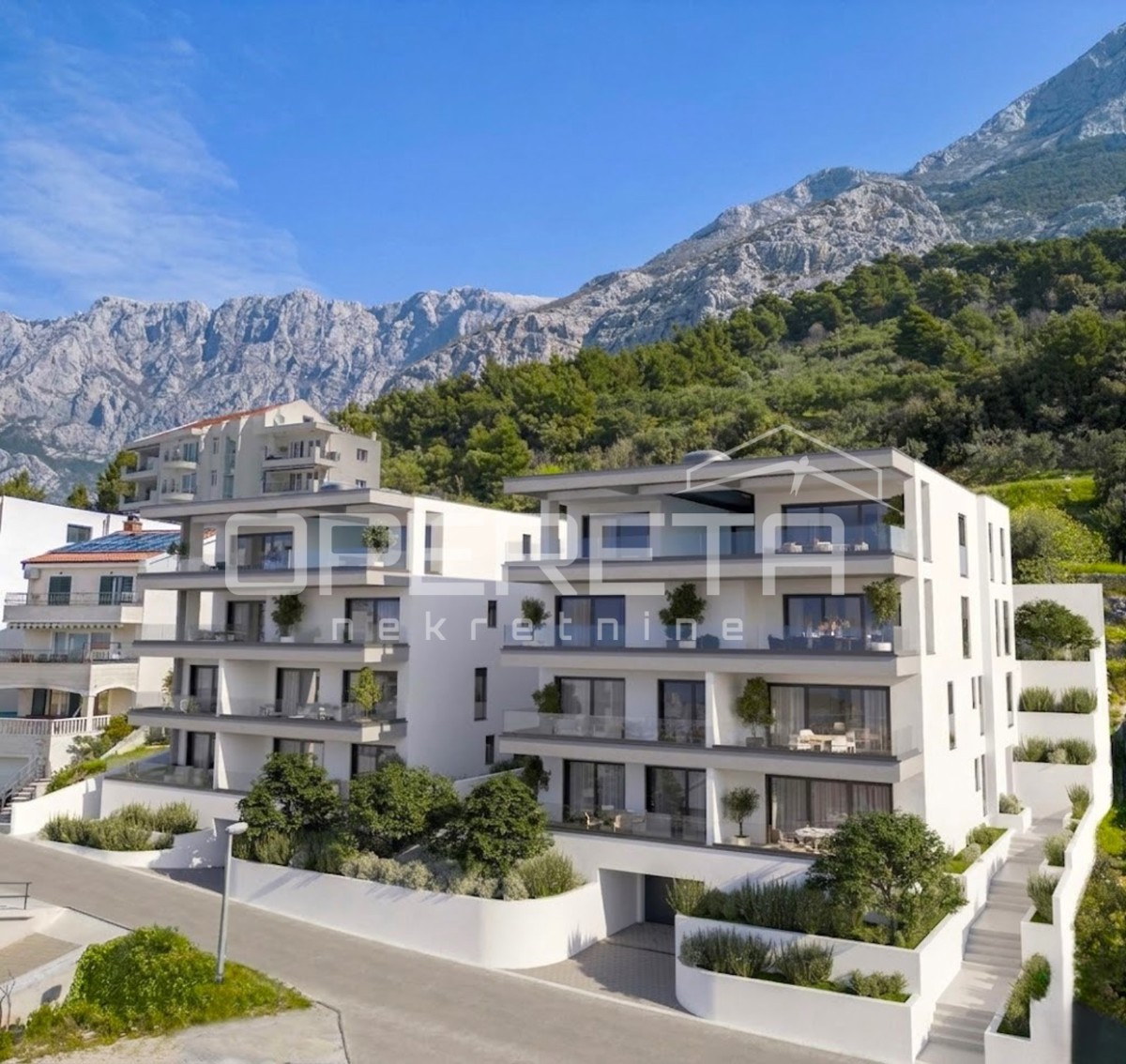 MAKARSKA – appartamento esclusivo con vista panoramica e piscina privata