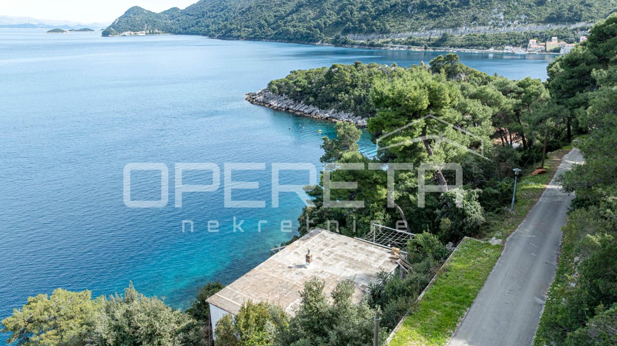 Isola di Mljet – Casa sul mare con terreno per coltivazioni mediterranee