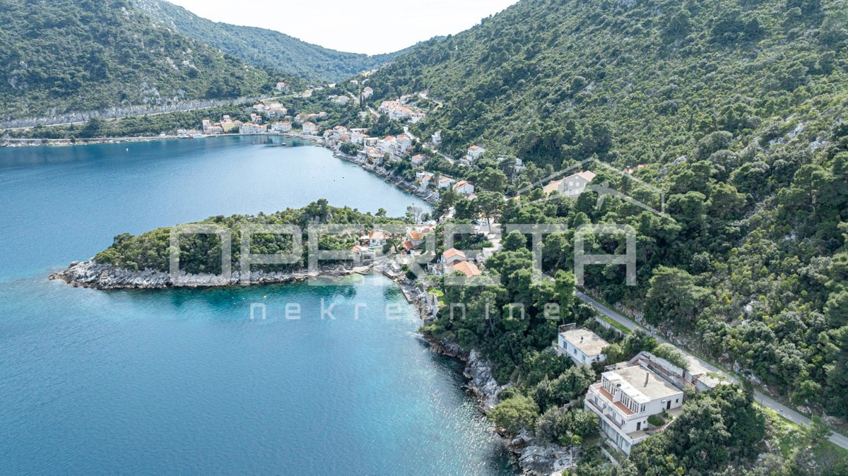 Isola di Mljet – Casa sul mare con terreno per coltivazioni mediterranee