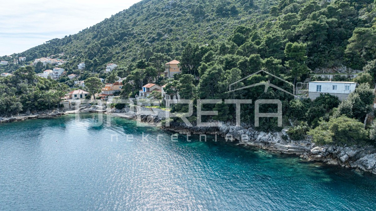 Isola di Mljet – Casa sul mare con terreno per coltivazioni mediterranee