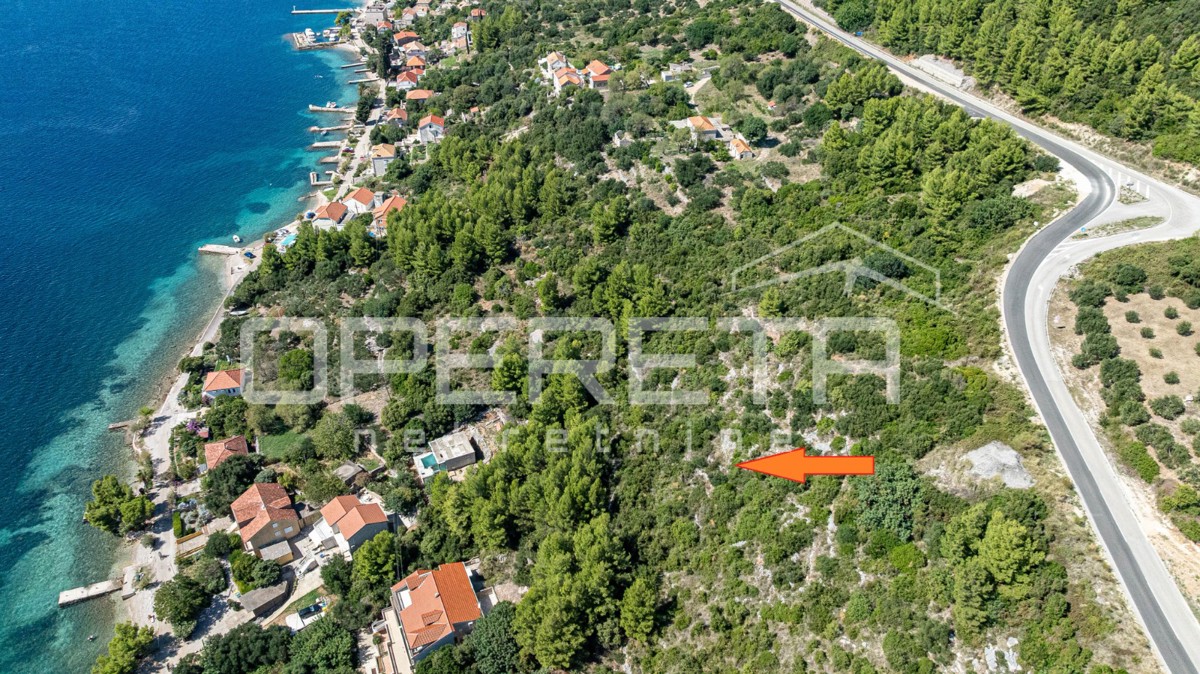 Kučište – investimento in terreno con vista sul mare