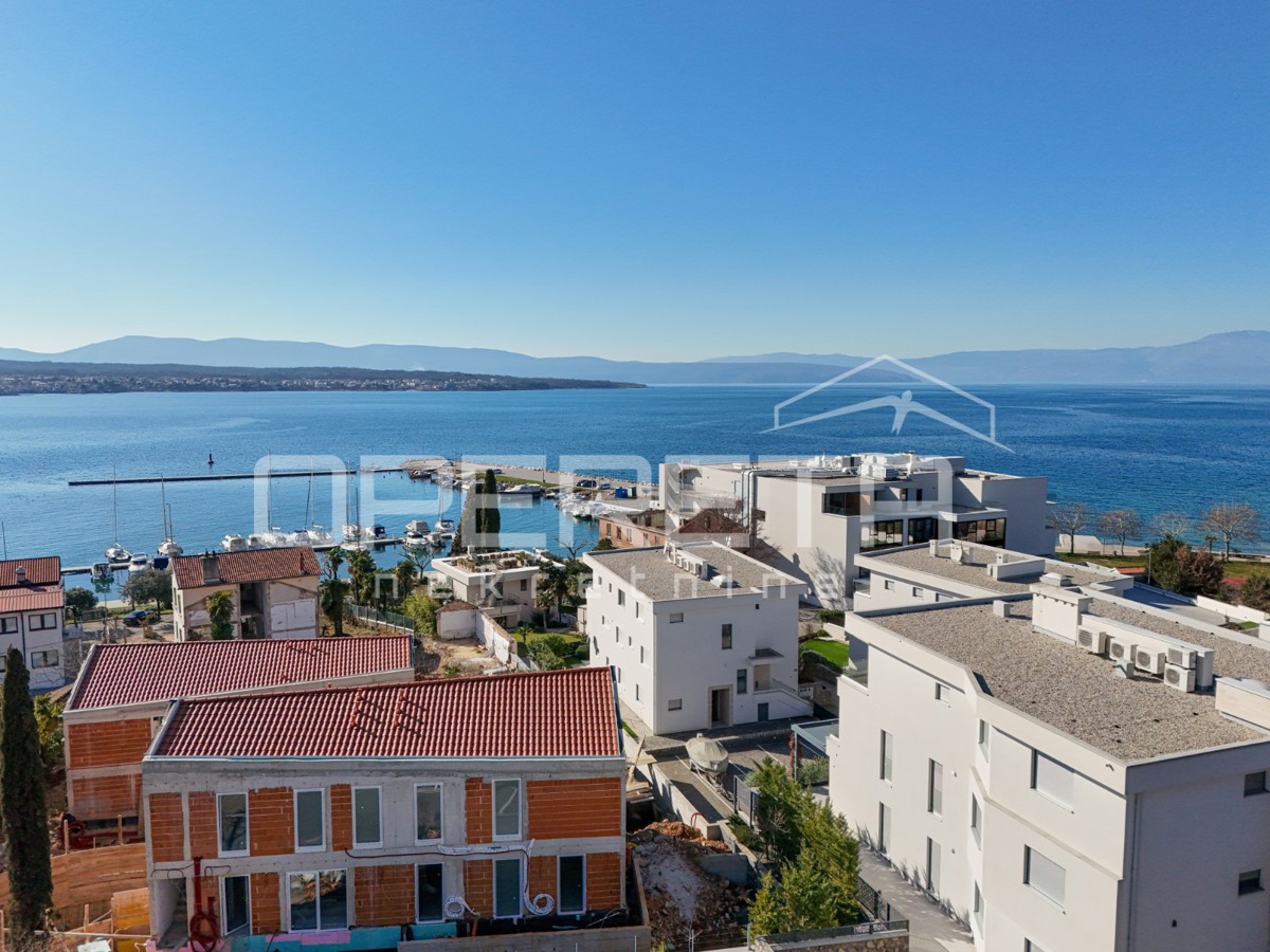 Appartamento in nuova costruzione a 1 min dal mare, Malinska, 128 m2