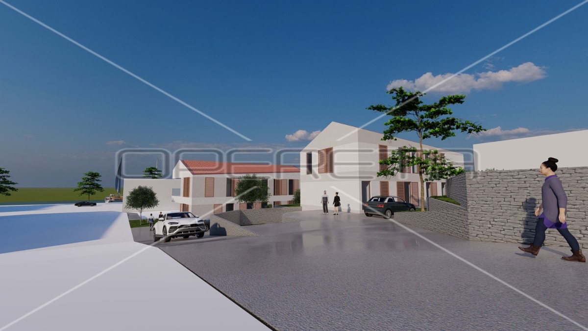 Appartamento in nuova costruzione a 1 min dal mare, Malinska, 128 m2