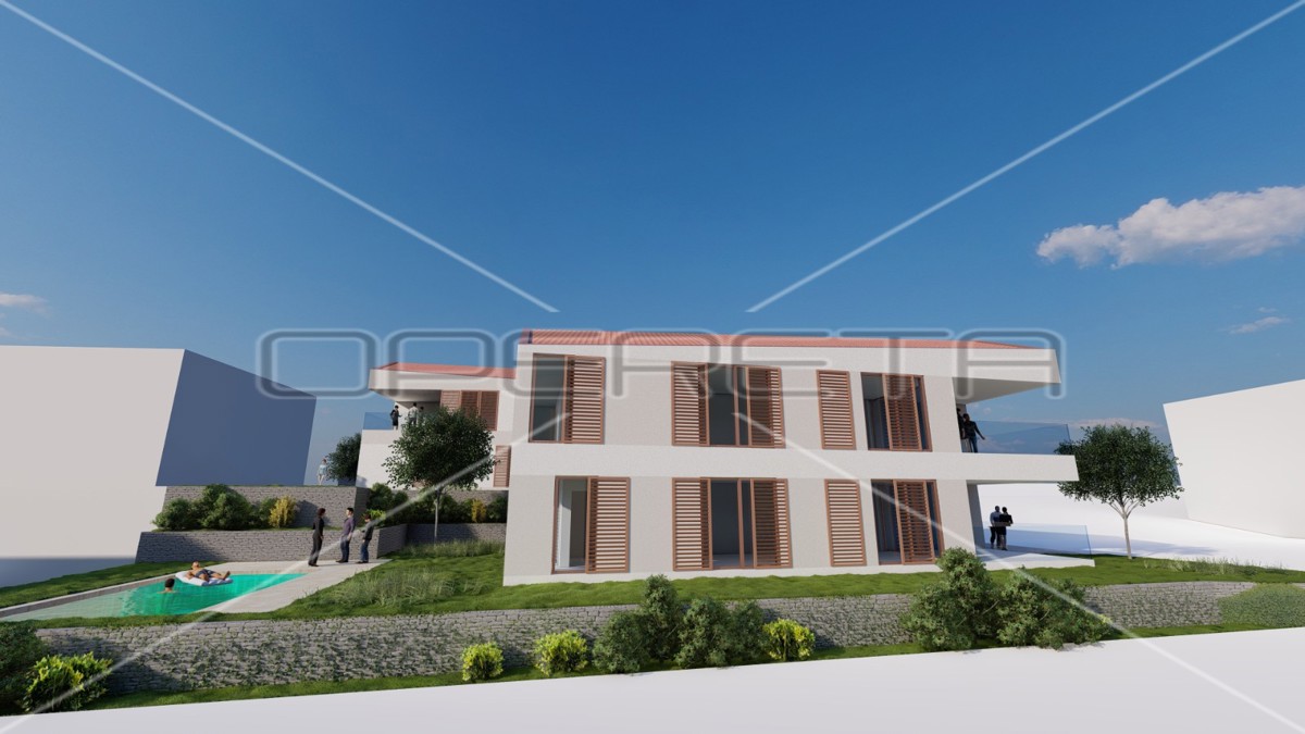 Appartamento in nuova costruzione a 1 min dal mare, Malinska, 128 m2