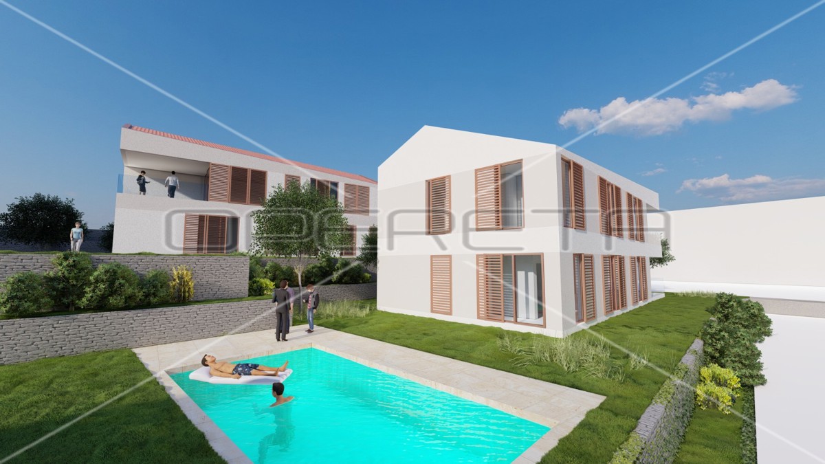 Appartamento in nuova costruzione a 1 min dal mare, Malinska, 128 m2