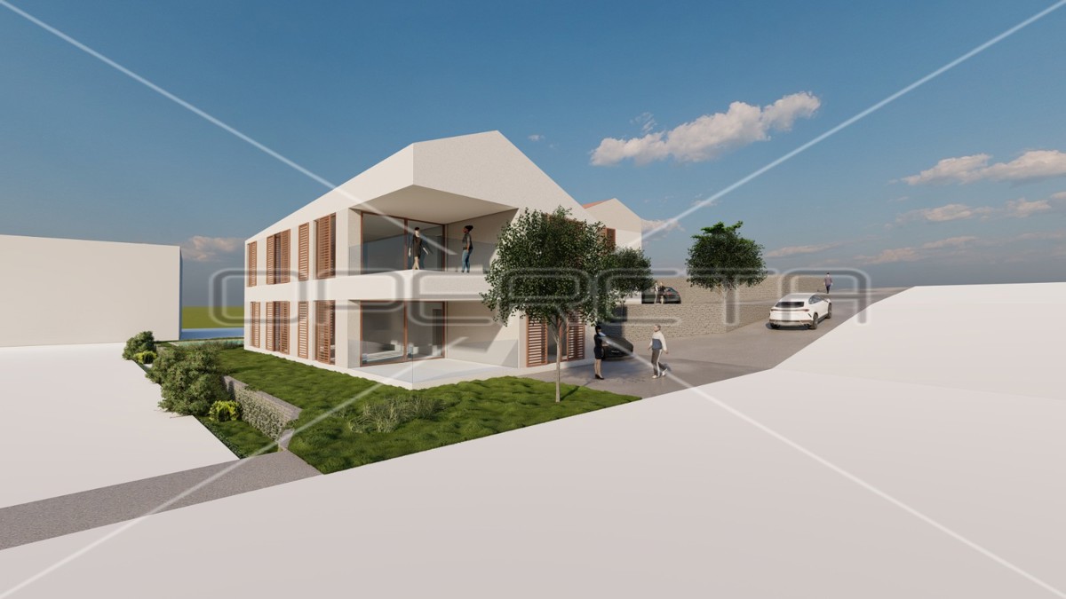 Appartamento in nuova costruzione a 1 min dal mare, Malinska, 128 m2