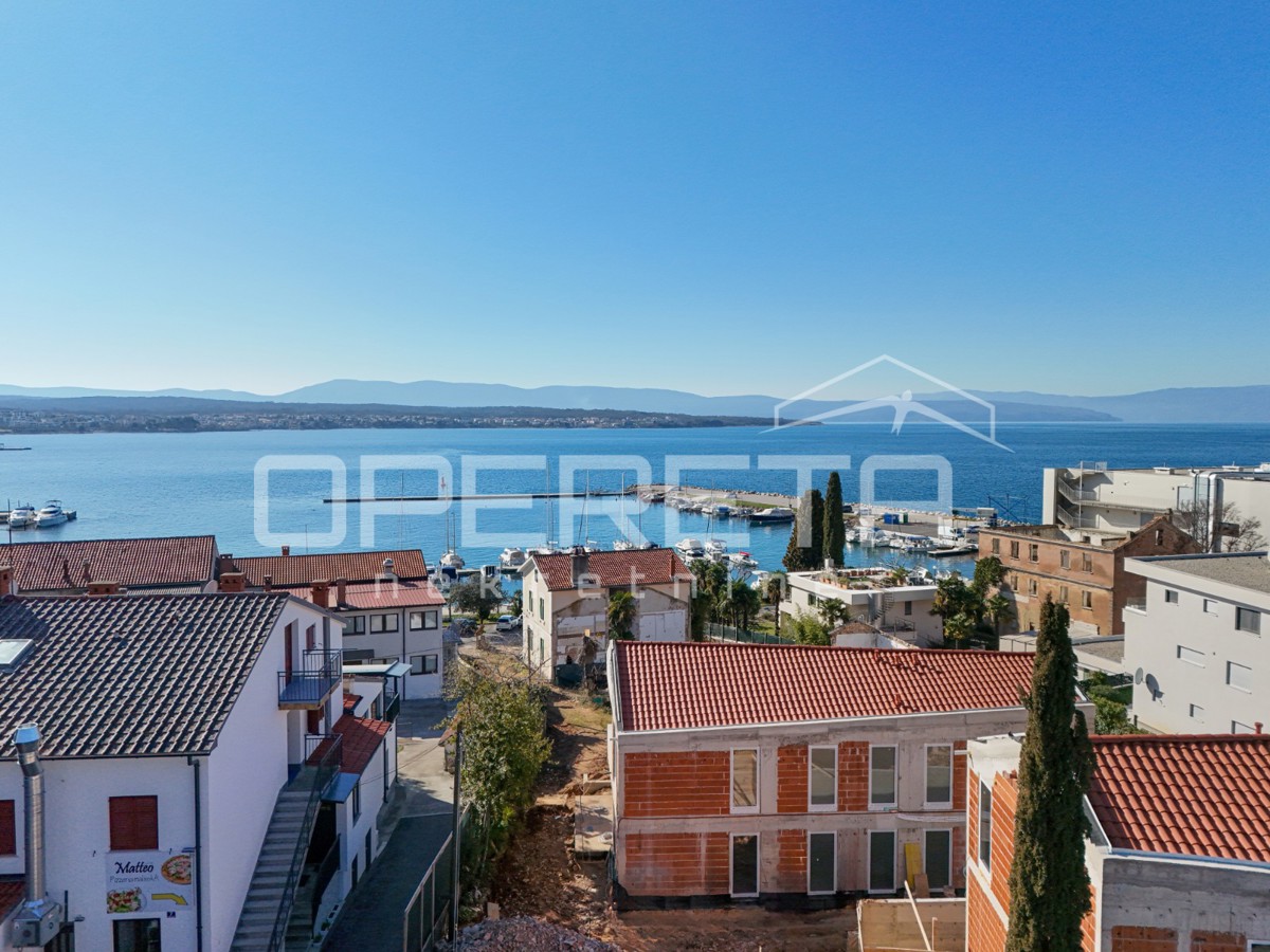 Appartamento in nuova costruzione a 1 min dal mare, Malinska, 128 m2