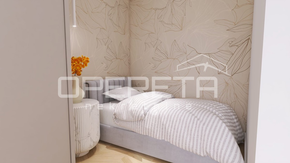 Nuova costruzione, appartamento trilocale con piscina, piano terra, 110 m2, giardino, Mandre, Pag