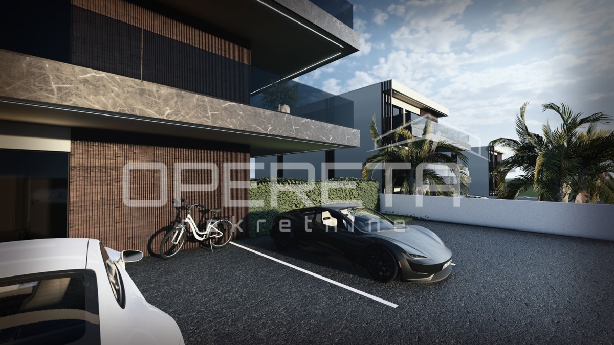 Nuova costruzione a Stara Novalja – appartamento 2sb con giardino